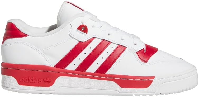 Adidas Rivalry Low Mens Lifestyle Shoes GZ9793 White Red SIZE 12 Keevado Store