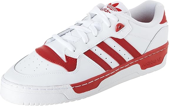 Adidas Rivalry Low Mens Lifestyle Shoes GZ9793 (White/Red), SIZE 12