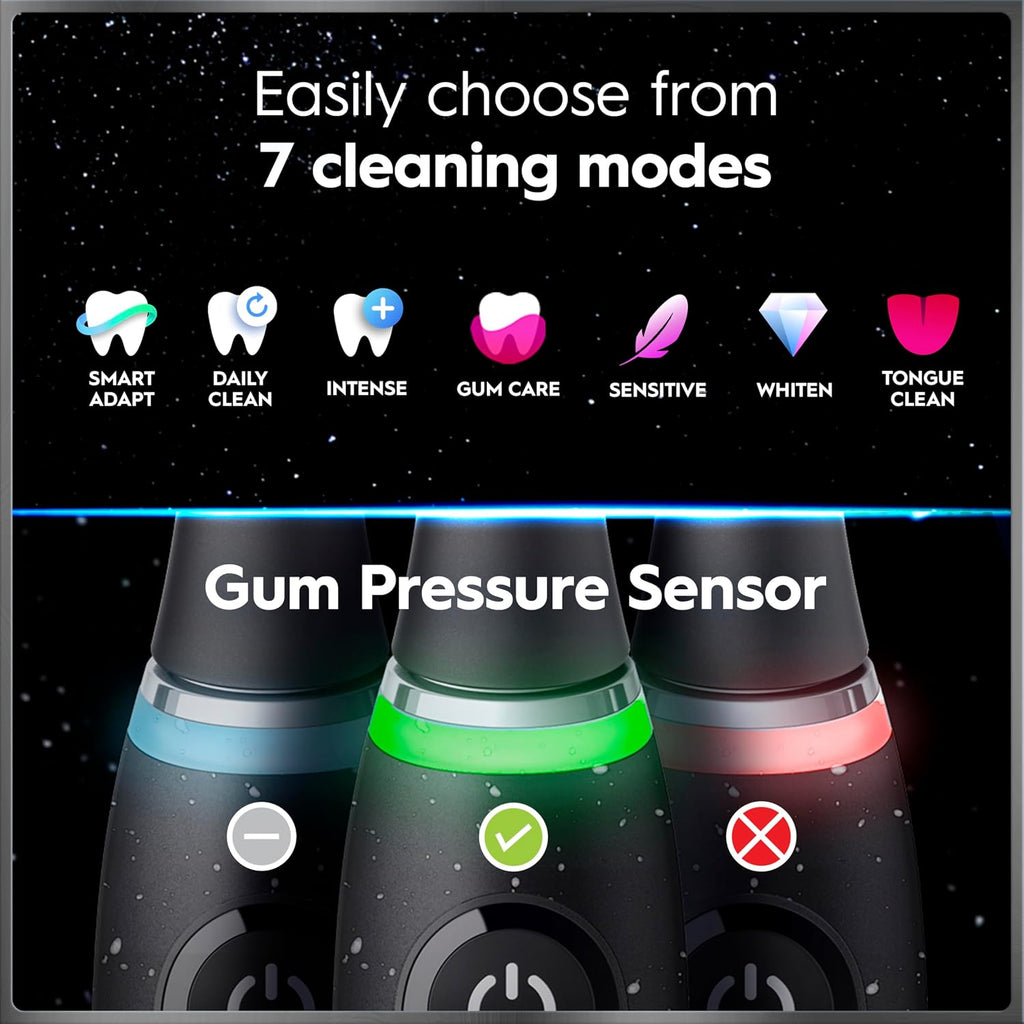 Oral-B i09 Limited Ultimate Clean Rechargeable Electric Toothbrush - Rose Quartz
