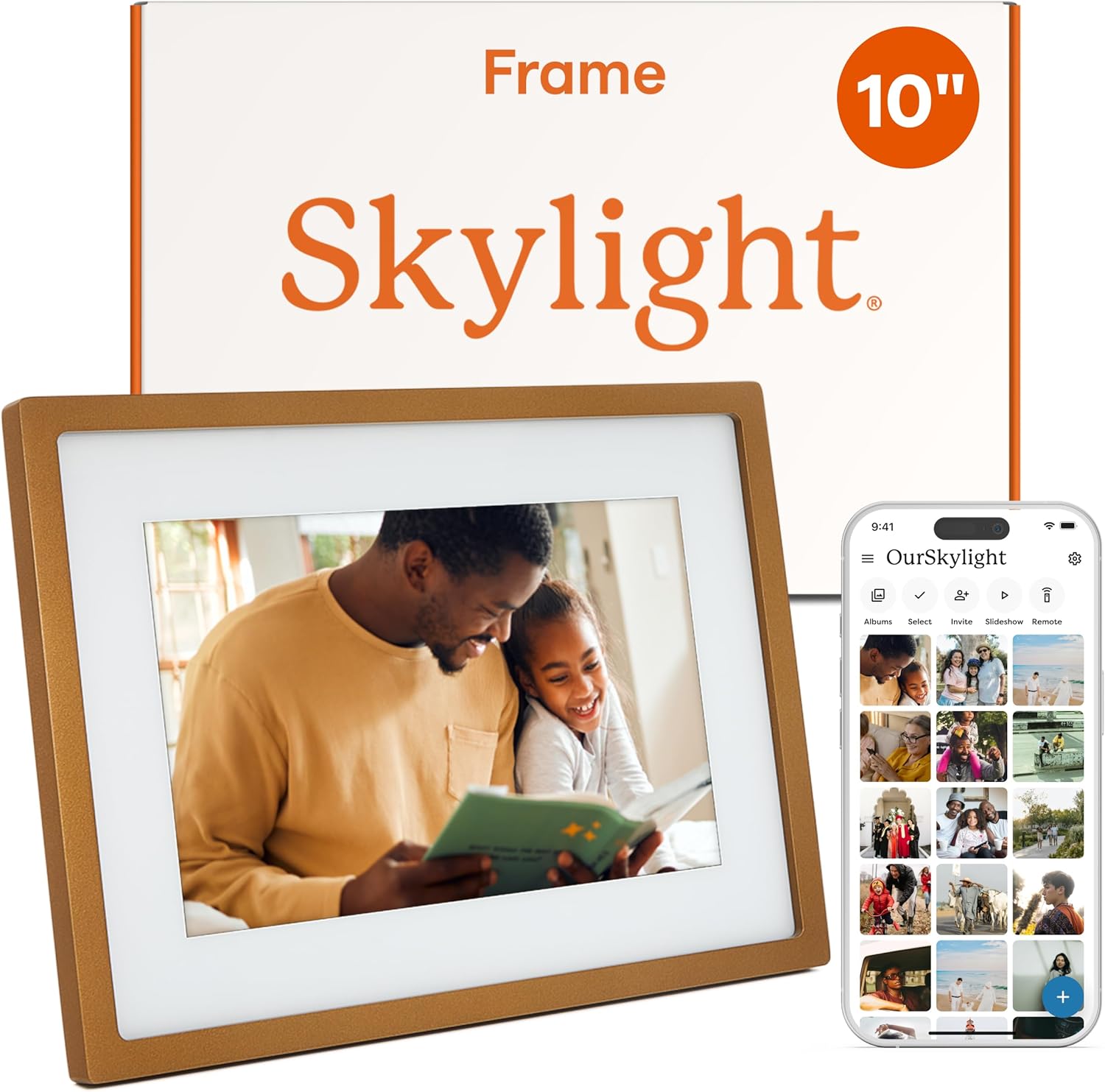 SKYLIGHT Frame 10" - Gold (04)