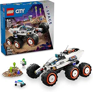 LEGO City Space Explorer Rover and Alien Life Pretend Play Toy 60431