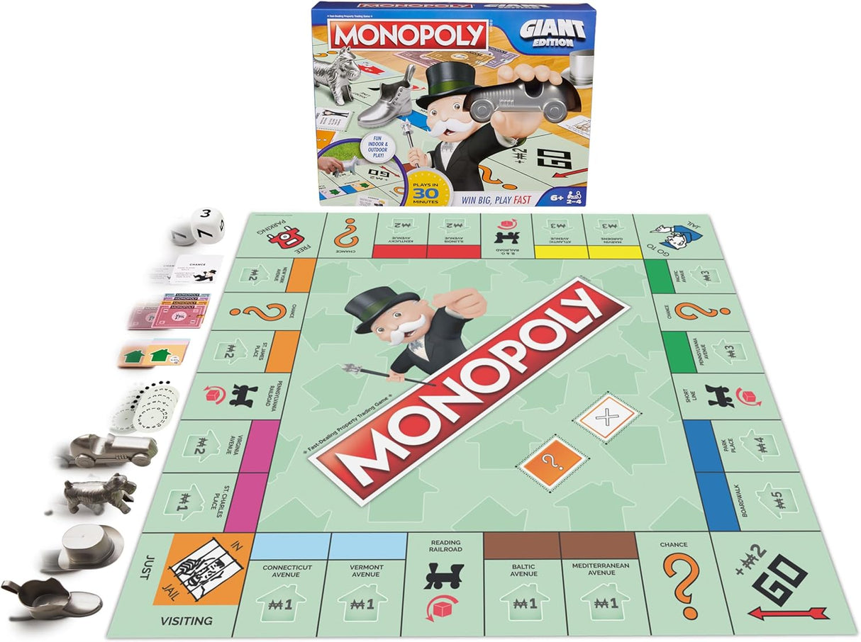 Giant Sized Monopoly (New Open Box)