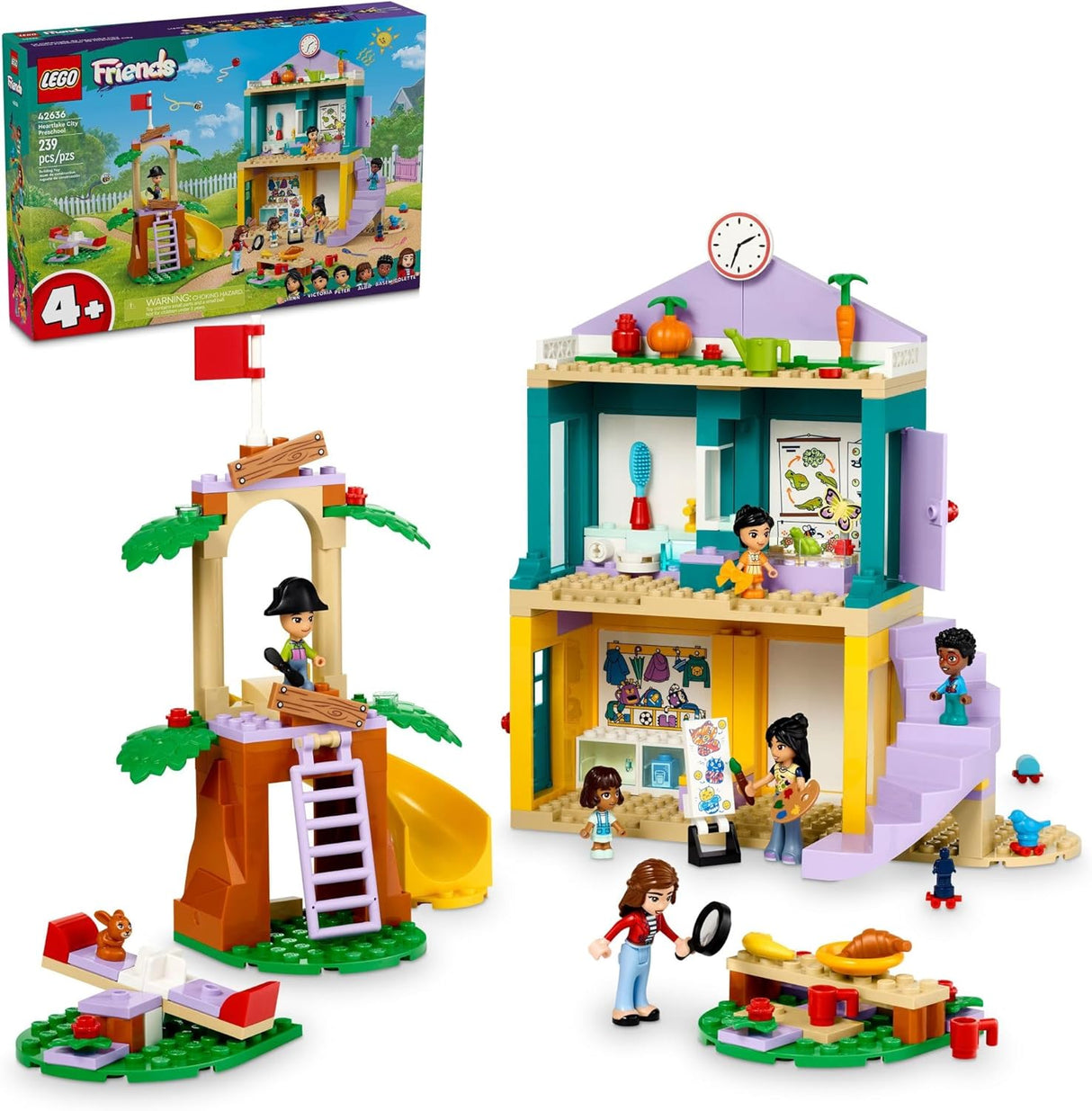 LEGO Friends Heartlake City Preschool Classroom Toy for Kids 42636 (new open box)