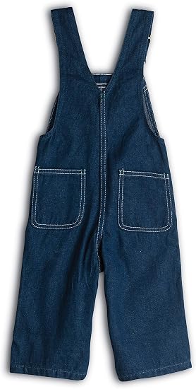 Liberty Infant Denim Bib Overall - Denim - Size 18 Months