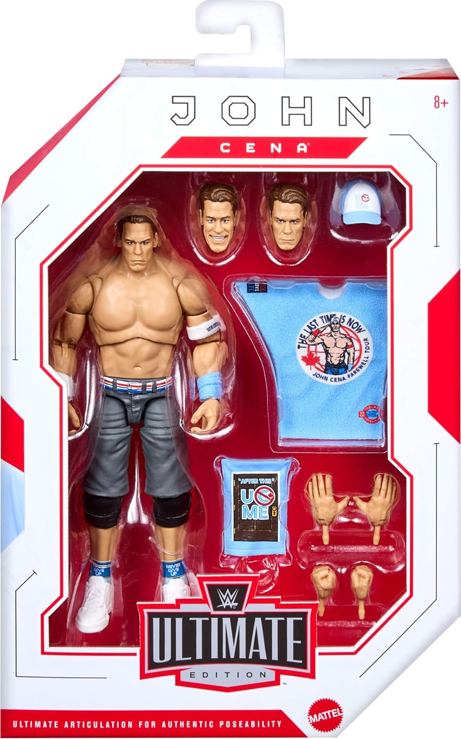 Mattel WWE Ultimate Edition John Cena Action Figure & Accessories