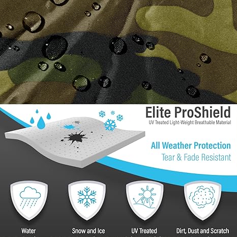 Lightweight ATV Cover, Weatherproof Quad Cover, Water and Wind Resistant