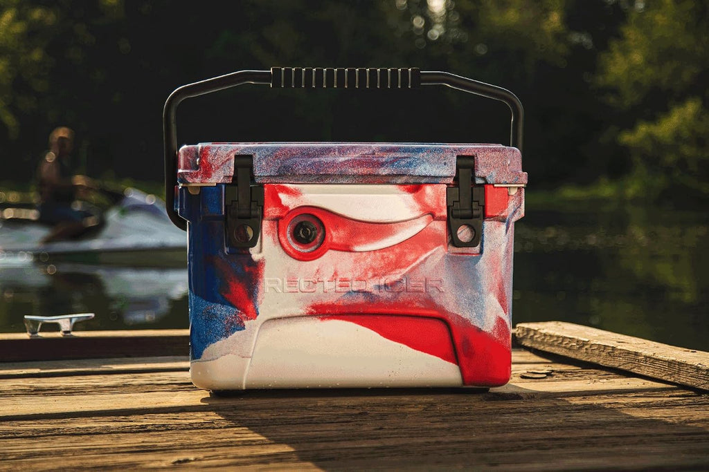 Recteq Icer 20 Qt Cooler Red/White/Blue