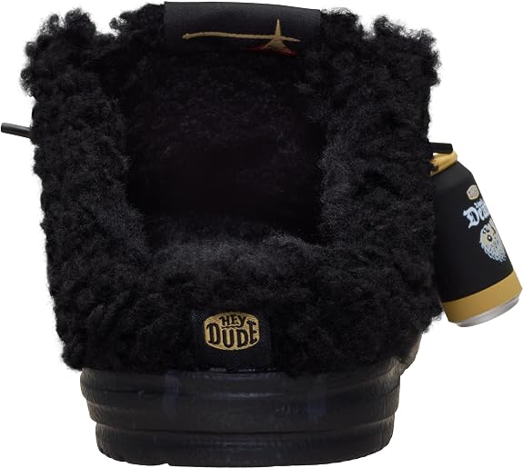 HEYDUDE Men's Liquid Death Wally Slip On Slipper | Faux Shearling (Size: 12)