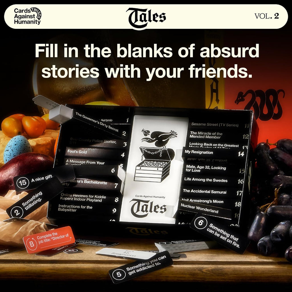 Tales by Cards Against Humanity • A Fill-in-The-Blank Story Game • Vol. 2
