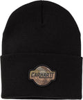 Carhartt Men's Camo Patch Cuffed Beanie  One Size