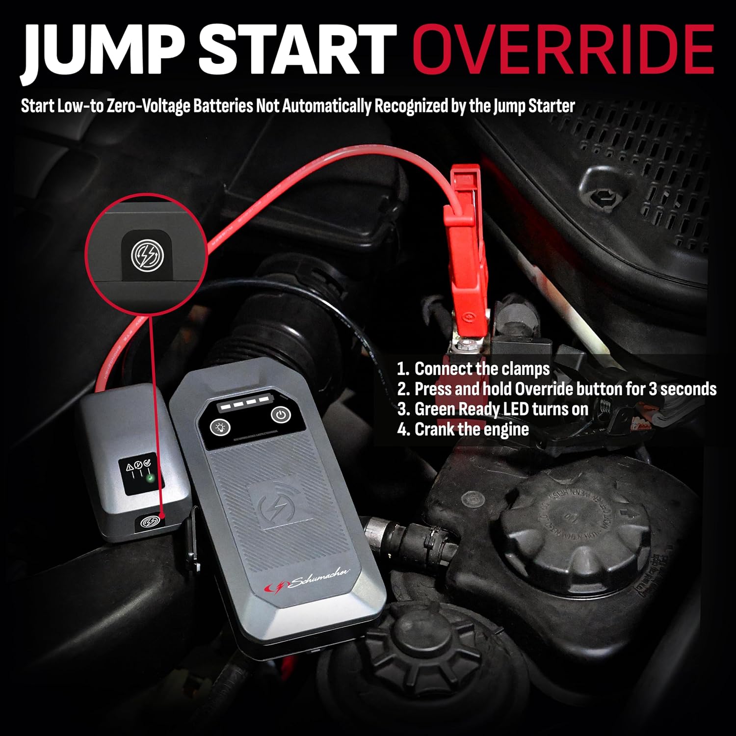 Schumacher Electric 12V Lithium Jump Starter & Power Pack