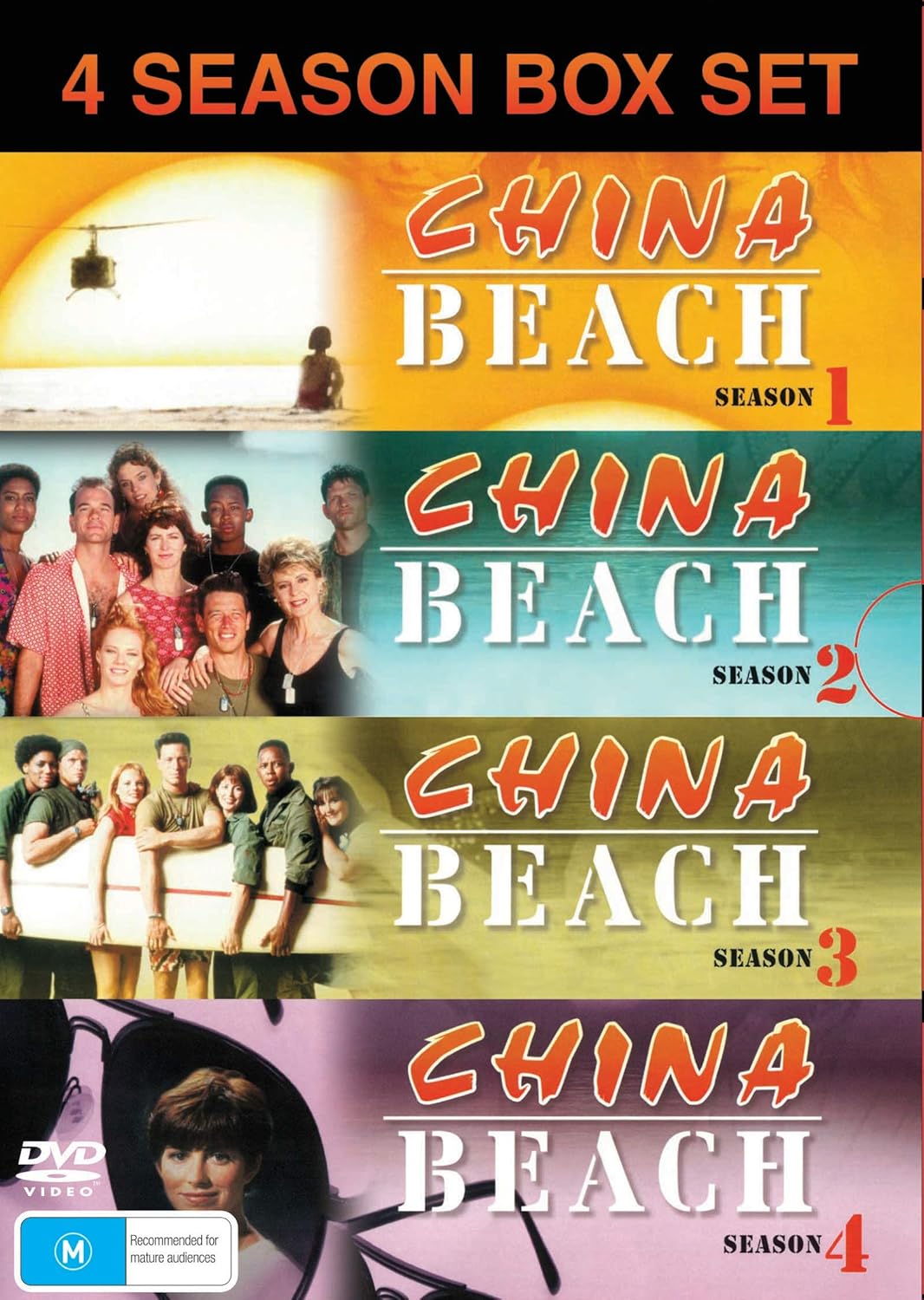 China Beach: The Complete Series Box Set Collection Seasons 1 - 4