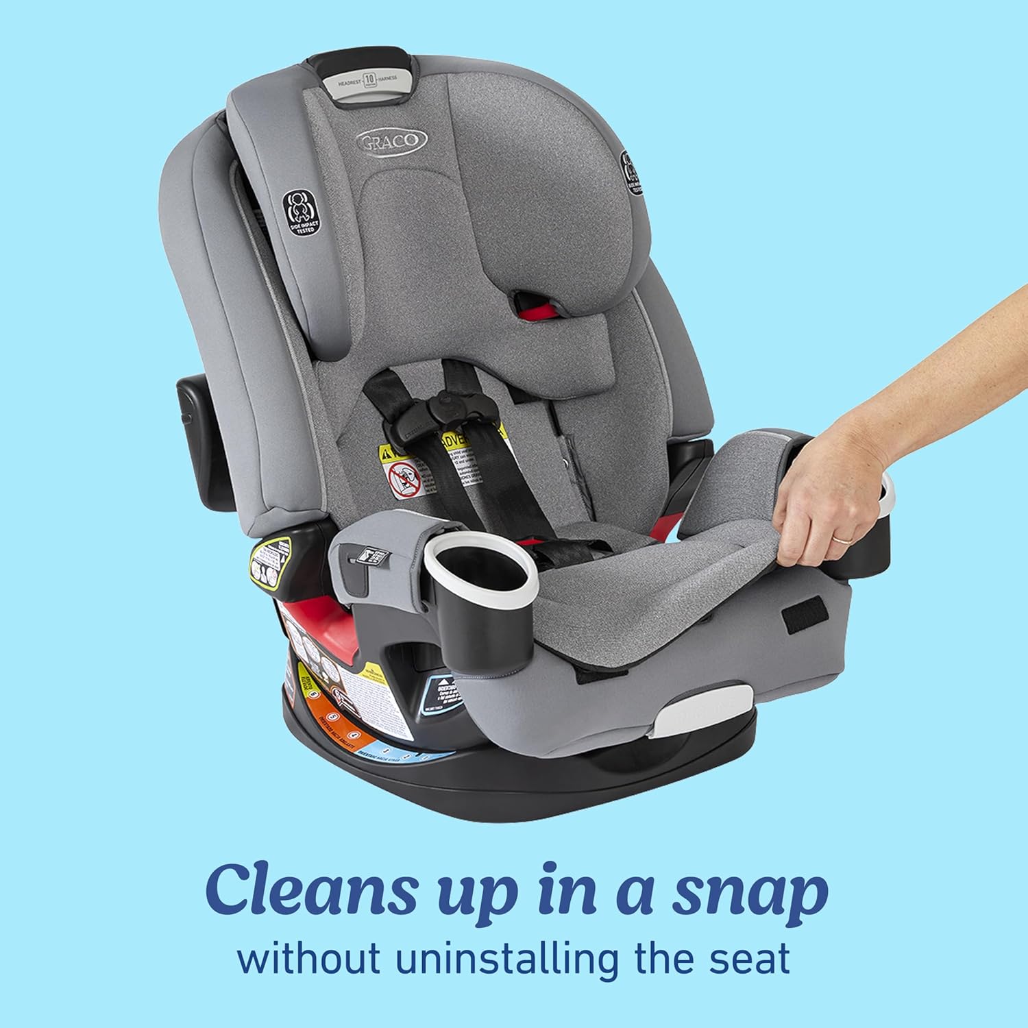 GRACO | 4Ever DLX 4 - in - 1 Car Seat | Infant to Toddler Car Seat | Maven