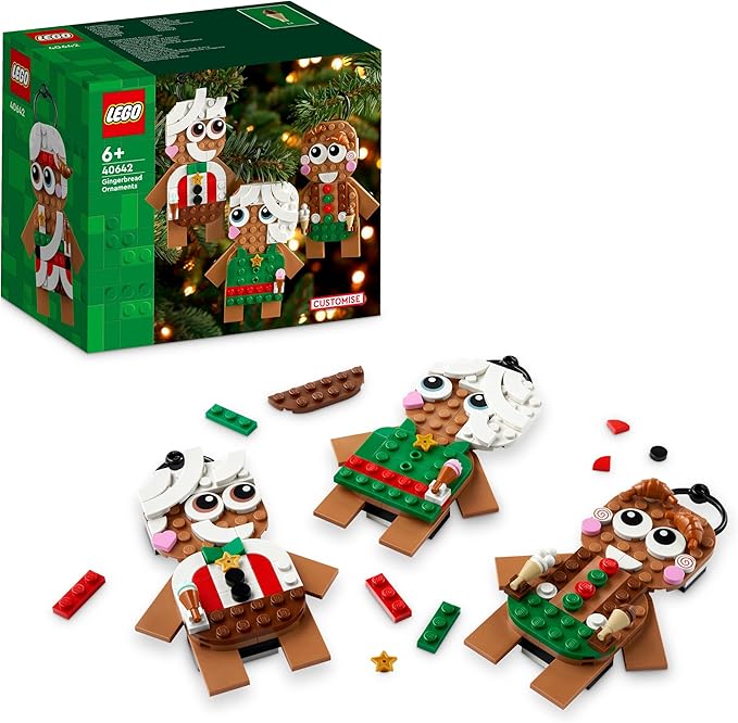 LEGO Gingerbread Ornaments Building Toy 40642