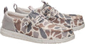 HEYDUDE Men's Wally Funk BURLEBO Deer Camo Slip On Shoe  Size 9
