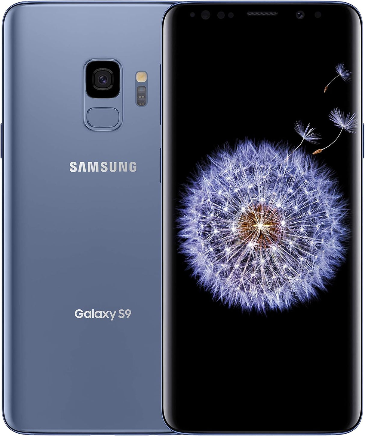 Samsung Galaxy S9 Blue64GB Unlocked (sim not included) (used)  *charger not included*