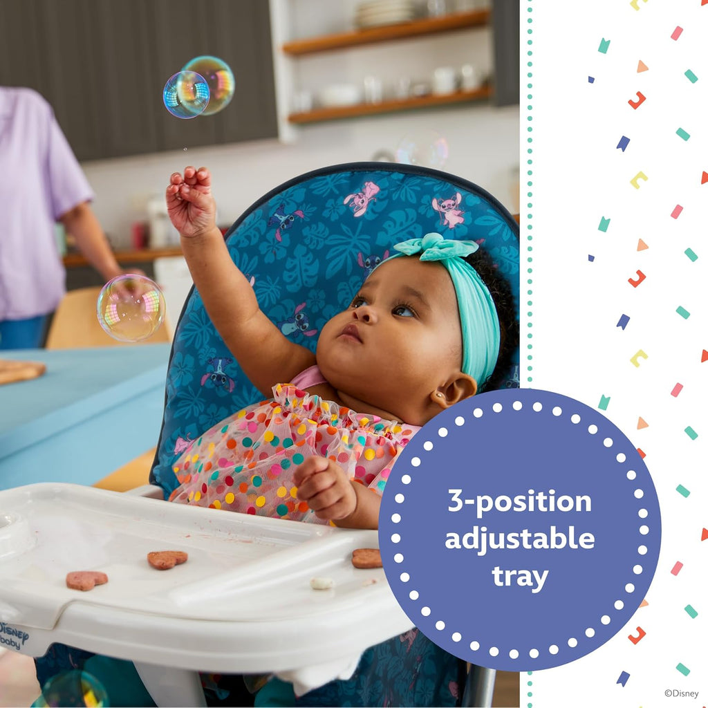 Disney Baby 3D Ultra Full-Size High Chair, Tropical Stitch