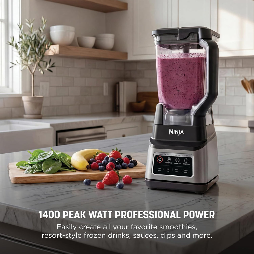Ninja® Professional Plus Blender with Auto-iQ® in Grey - Model BN701
