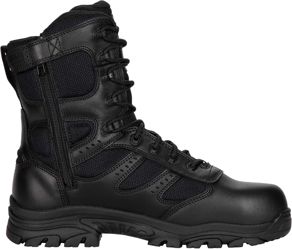 THOROGOOD - Men's 8" Black Deuce Series Waterproof Duty Boots with Composite Safety Toe - US 9.5 M