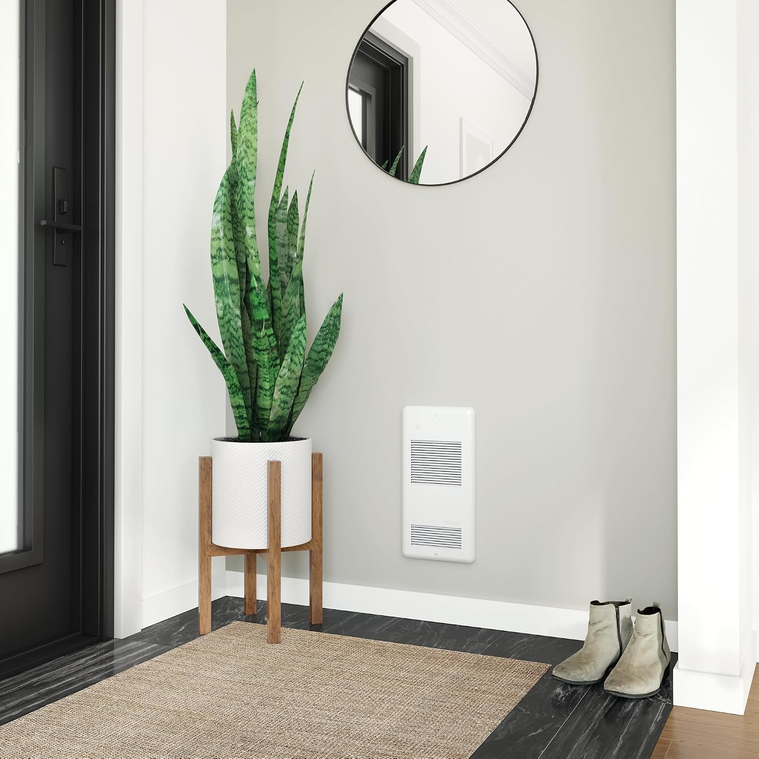 Stelpro Pulsair Wall Heater - 1500W 120V - 2-Pole Thermostat - ARWF1501T2W