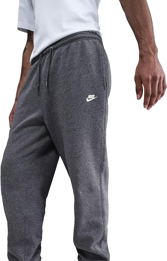 Nike Men's Club Joggers - Charcoal Heather - Large