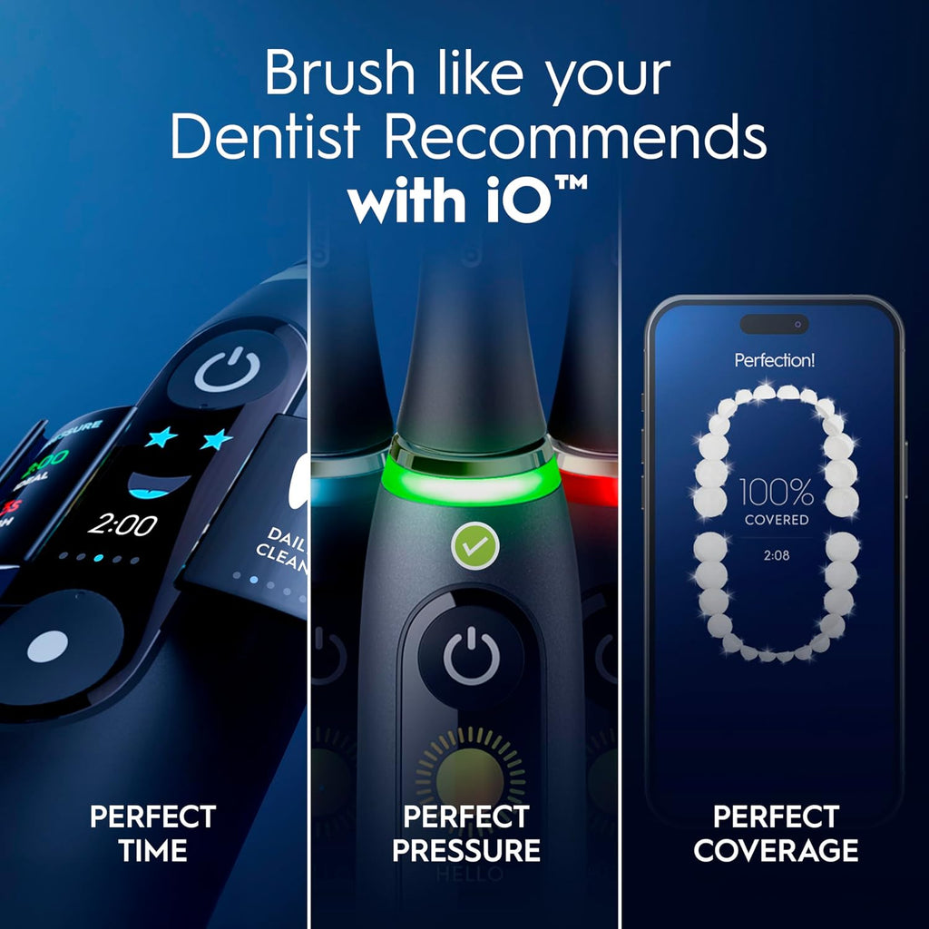 Oral-B i09 Limited Ultimate Clean Rechargeable Electric Toothbrush - Rose Quartz