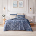 Intelligent Design Queen Comforter Set - Blue - Full/Queen