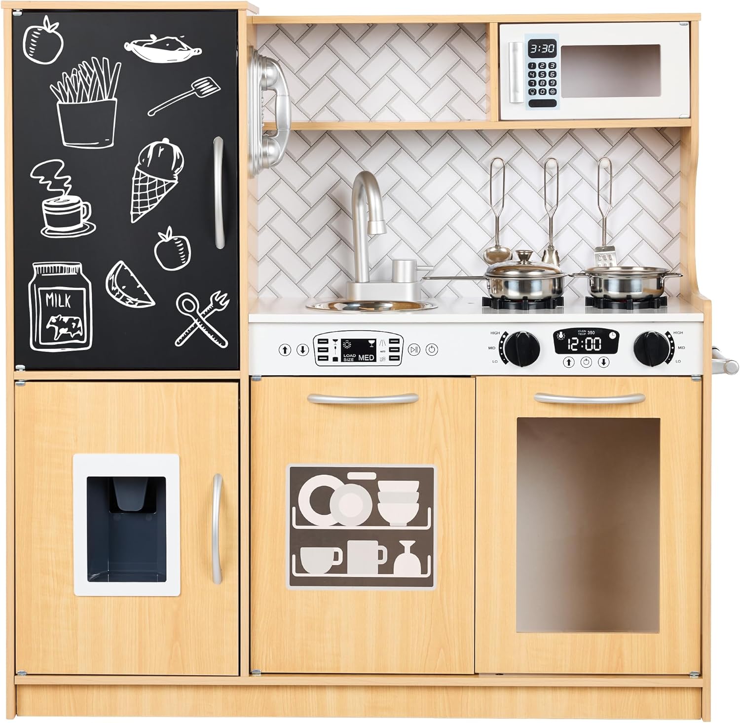 Best Choice Products Pretend Play Kitchen -natural