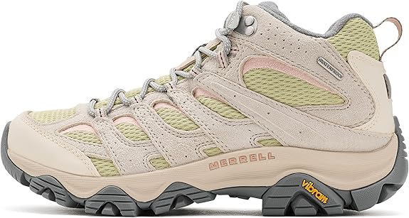 Merrell Women's Moab 3 Mid Waterproof Hiking Boots - Meadow - Size 7.5