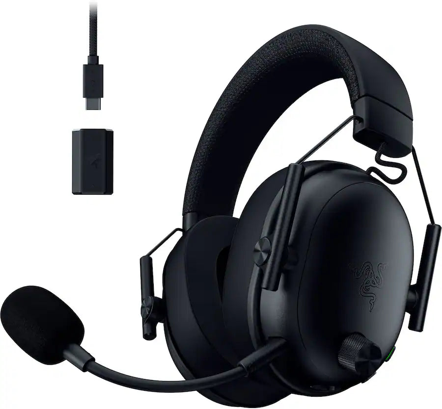 *Razer - BlackShark V3 Wireless Over-the-Ear Gaming Headset, Black