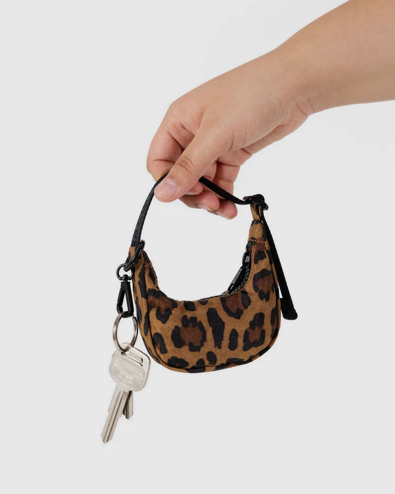 URBAN OUTFITTERS | BAGGU Crescent Bag Charm | Leopard
