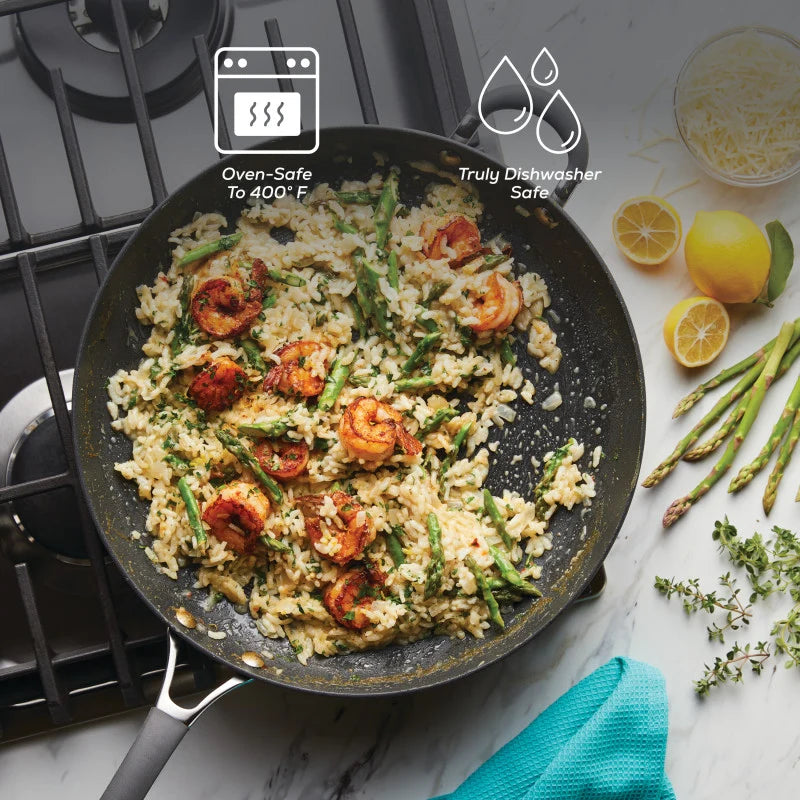 CIRCULON Radiance 14 in. Hard Anodized Frying Pan/Skillet With Helper - Model: 83906
