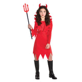 Devious Devil Costume Girls Large 12 - 14 Suit Yourself