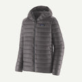 (L) PATAGONIA M'S Down Sweater Hoody  Forge Grey w/Forge Grey