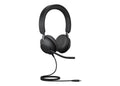 Jabra Evolve2 40 SE MS Stereo - headset - USB-C, USB-A - Microsoft Teams Certified