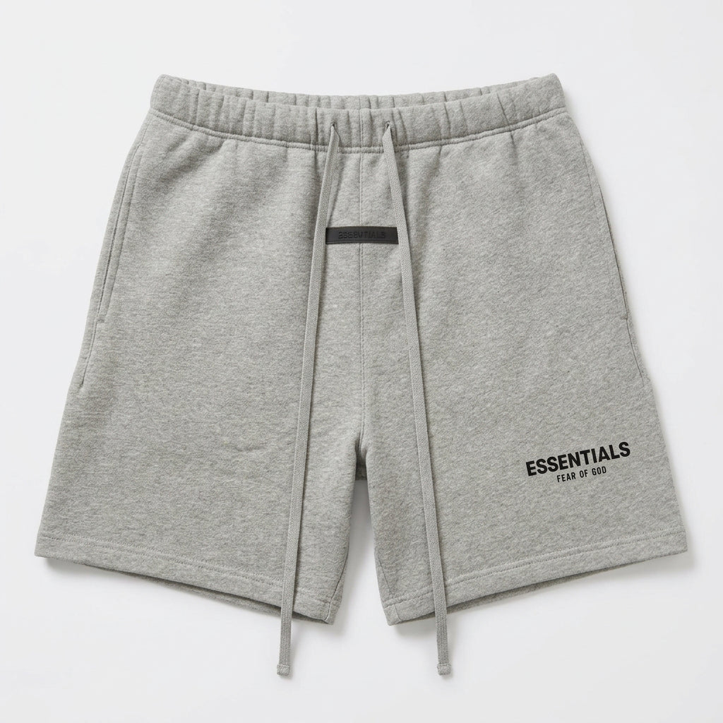 *Fear of God Essentials Sweatshort, Dark Oatmeal, Men's Medium