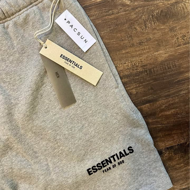 *Fear of God Essentials Sweatshort, Dark Oatmeal, Men's Medium