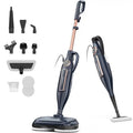 DEVOAC - VM6 Scrubbing Steam Mop with Rotating Mop Pads - 10 in 1 - GOLDEN