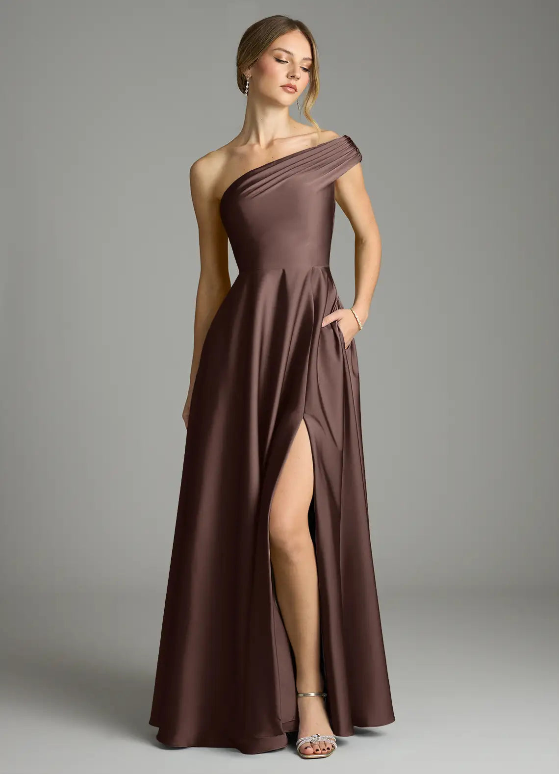 AZAZIE MELANIE STRETCH  Ganache  A12