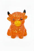 Pinch Glitter Highland Bull Squishy