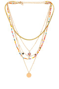 8 Other Reasons Beaded Layered Necklace
