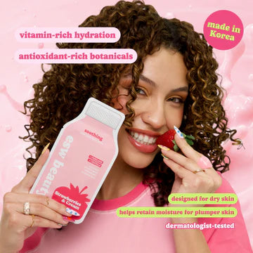 ESW BEAUTY Strawberries & Cream Soothing Raw Juice Face Mask - 1pc