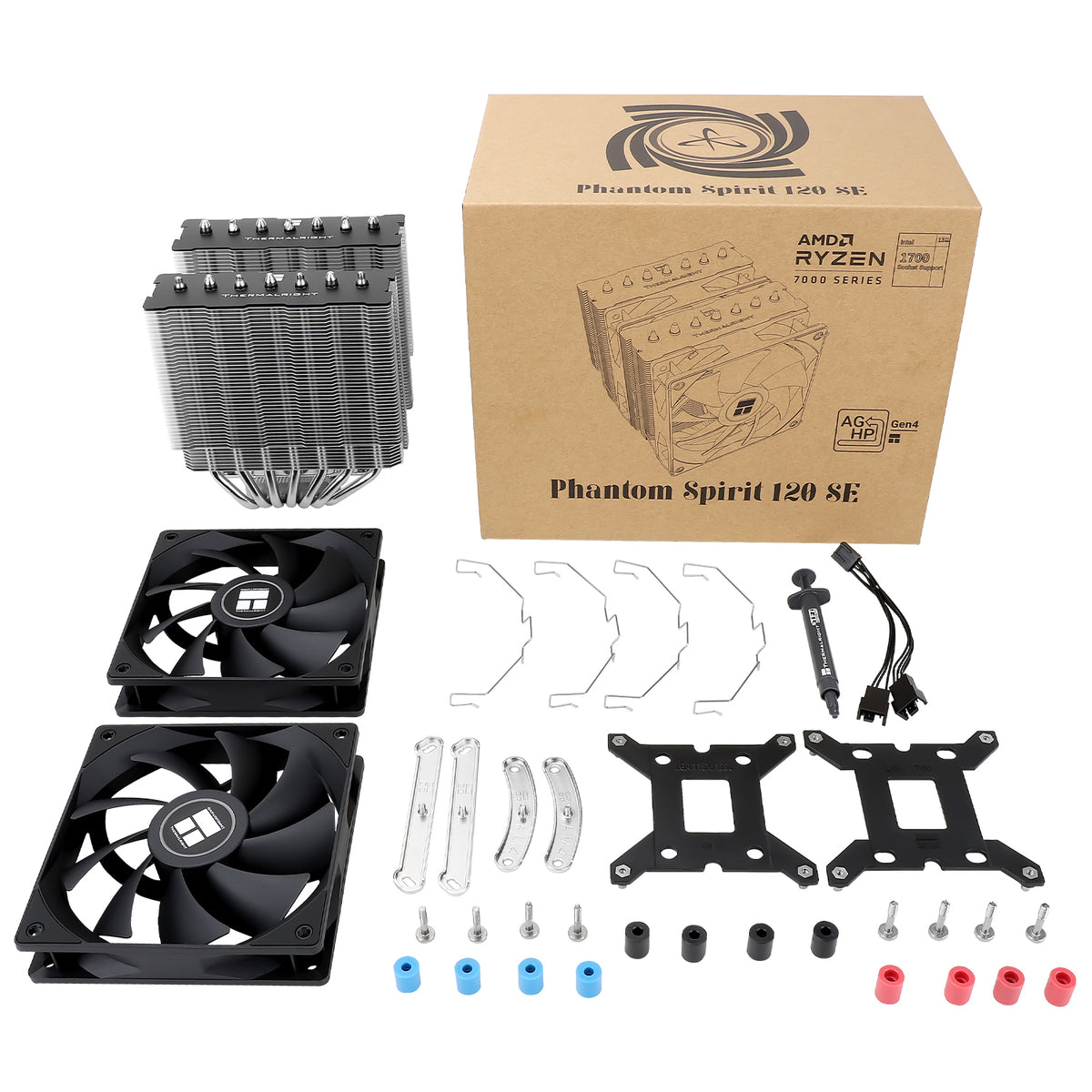 THERMALRIGHT Phantom Spirit 120 SE CPU Cooler - Model: TL-C12B V2