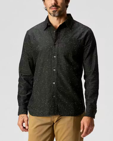 Flint and Tinder Architect Shirt - Olive Donegal - XL