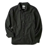 Flint and Tinder Architect Shirt - Olive Donegal - XL