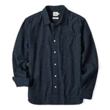Flint and Tinder Architect Shirt - Navy Donegal - Size XL