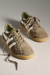 Gola x Anthropologie Stadium Sneakers Khaki/Off White Size: 5