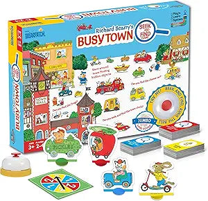 Briarpatch, Richard Scarry's Busytown Seek and Find Adventure Game: Engaging Learning Experience for Ages 3 and Up