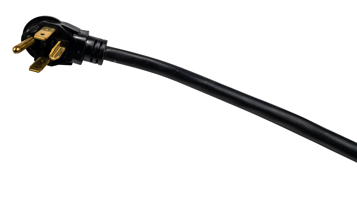 SOUTHWIRE - 10/4 SRDT Round 6' - 30 Amp NEMA 14-30 NEMA Plug Dryer Cord Replacement - Black