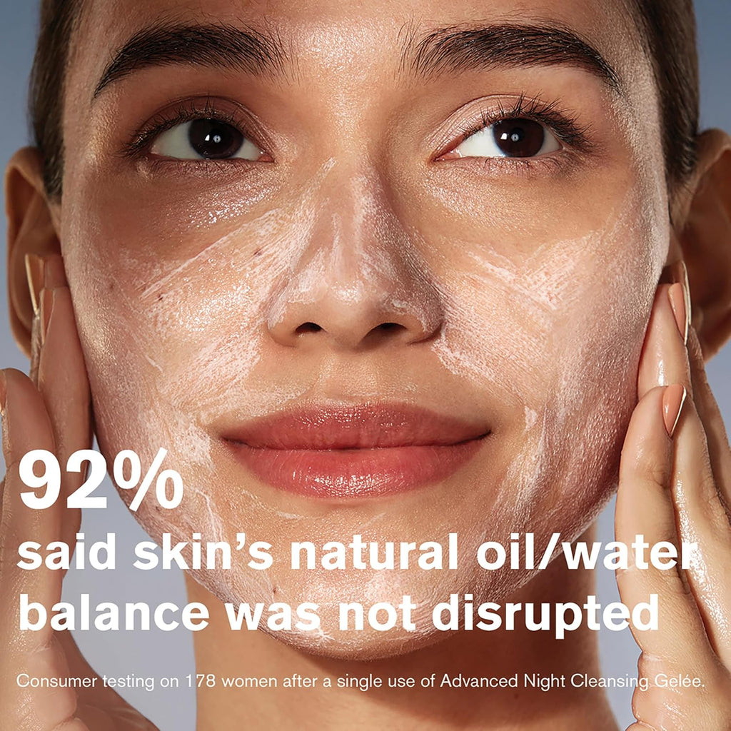Estée Lauder Advanced Night Cleansing Gelée Foaming Face Wash Cleanser with 15 Amino Acids | Deep Pore Cleanser 3.4 Fl. Oz.